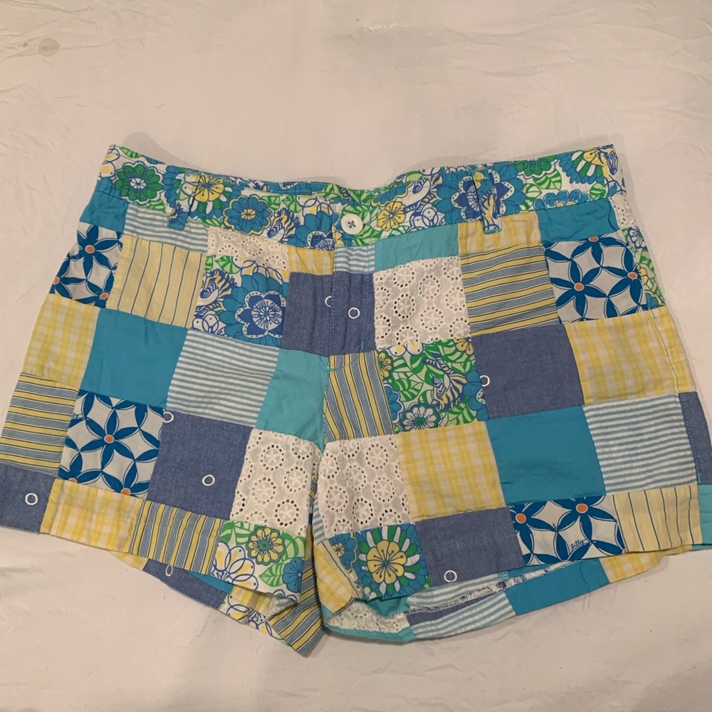 Vintage Lilly Pulitzer Patchwork Shorts